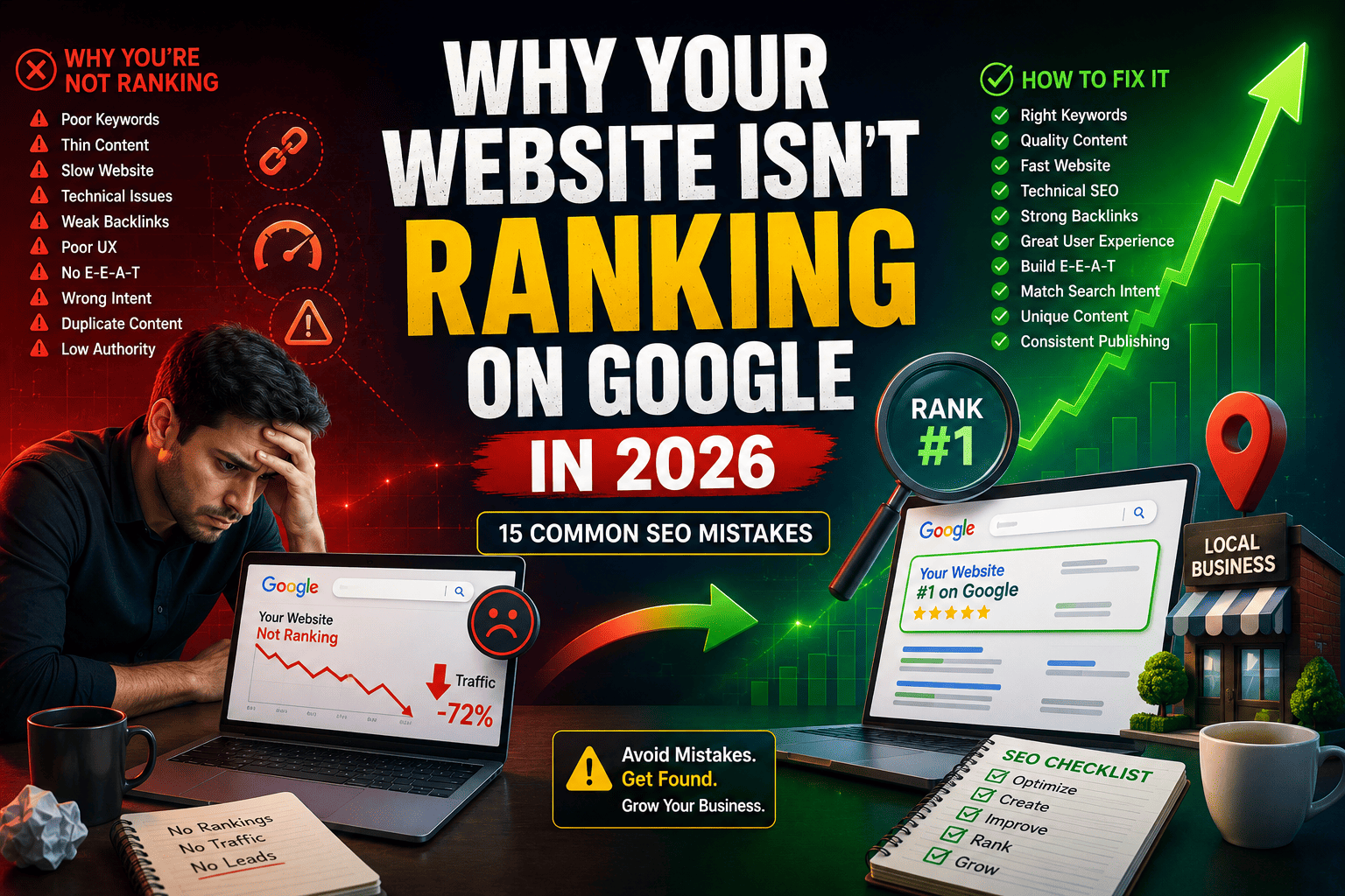 Why Your Website isnt Ranking on Google